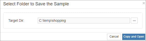 Save a sample