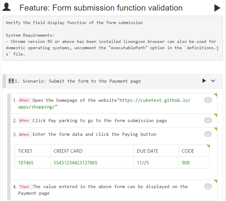 Write Feature File